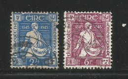 Republic Of Ireland Scott #131 - 132 Used VF............................................w68 - Gebruikt