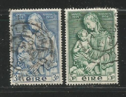 Republic Of Ireland Scott # 151 - 152 Used VF............................................w69 - Used Stamps