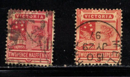 VICTORIA Scott # 172 Used X 2 - Queen Victoria - 2 Shades - Used Stamps