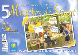 CPM - ATHLETISME - COURSE A PIED - 5 EME MARATHON DE SENART 2004 - Athlétisme