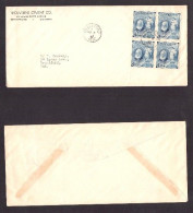 CANADA   Scott # 274 BLOCK Of 4 On FIRST DAY COVER (MR/3/47)---OS-740 - ....-1951