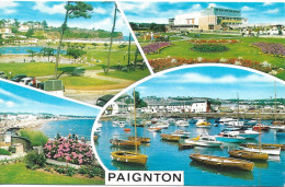 SCENES FROM PAIGNTON, DEVON, ENGLAND. UNUSED POSTCARD   Wt7 - Paignton