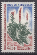 France Colonies, TAAF 1972 Plants Flowers Mi#81 Mint Hinged - Nuevos