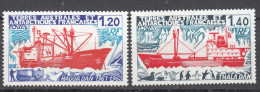 France Colonies, TAAF 1977 Ships Boats Mi#122-123 Mint Never Hinged (sans Charniere) - Neufs