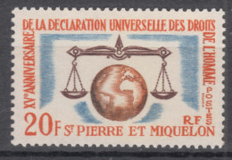 St. Pierre & Miquelon 1963 Mi#405 Mint Hinged - Unused Stamps