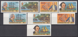 Upper Volta 1978 Captain James Cook Mi#719-722 Imperforated And Perforated, Mint Never Hinged - Alto Volta (1958-1984)