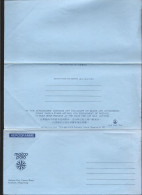 Hong Kong Hotel Marco Polo Formular Type Aerogramme Clean Folded Unused , Light Corner Crease - Cartas & Documentos