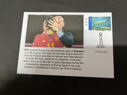 3-9-2023 (4 T 7) Women's Football World Cup - Following Controvertial Kiss, Rubiales Is Suspended By FIFA For 90 Days - Altri & Non Classificati