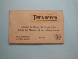 CARNET 12 VUES TERVUEREN (Tervuren) Intérieur Du Musée Du Congo Belge 1921.......CP12 - Tervuren