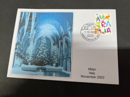 1-8-2023 (3 T 47) Australia - Harry Potter Yule Ball In Milan (Italy) - Covers & Documents