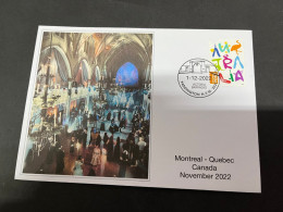 1-8-2023 (3 T 47) Australia - Harry Potter Yule Ball In Montreal (Canada) - Cartas & Documentos