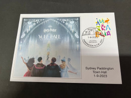 1-8-2023 (3 T 47) Australia - Harry Potter Yule Ball In Sydney Paddington Town Hall (Australia) - Covers & Documents