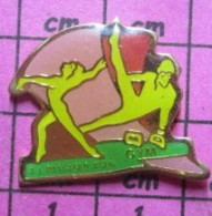 818B  Pin's Pins / Beau Et Rare / SPORTS / CLUB GYMNASTIQUE MASCULINE ET FEMININE - Ginnastica