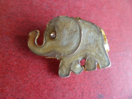 Broche Animal : Elephant - émail Gris - Brooches