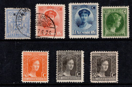 1914-20 Luxembourg Sc 106, Y&Tn°104 - Michel N°101 - 50c Grand Duchesse Marie Adélaïde Mint And Used, Etc - 1914-24 Marie-Adélaïde