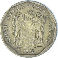 Monnaie, Afrique Du Sud, 20 Cents, 1992 - Afrique Du Sud