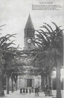 Gabarret. La Place Et L'église à Gabarret. - Gabarret