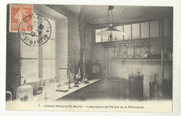 75/ CPA - Paris - Hopital Militaire St Martin - Laboratoire De Chimie De La Pharmacie - Santé, Hôpitaux