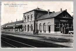 Cpa Hasselt   Gare  1907 - Hasselt