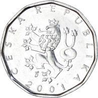 Monnaie, République Tchèque, 2 Koruny, 2001 - Tschechische Rep.