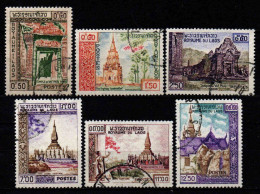 Laos - 1959  - Education - Beaux Arts -  N° 63 à 68 -  Oblit - Used - Laos