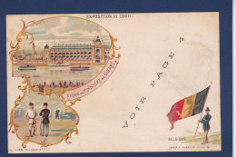 CPA 1 Euro Exposition De 1900 Paris Illustrateur écrite Prix De Départ 1 Euro Belgique - Exhibitions
