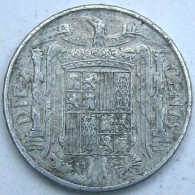 Pièce De Monnaie 10 Centimos 1945 - 10 Céntimos