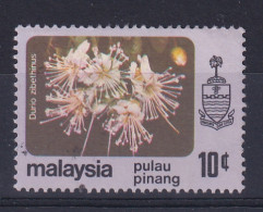 Malaya - Penang: 1979   Flowers    SG89    10c  [with Wmk]  Used - Penang
