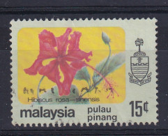 Malaya - Penang: 1979   Flowers    SG90    15c  [with Wmk]  Used - Penang