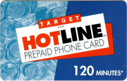 Target Hotline Prepaid Phone Card : Pièces Coins Billets Banknotes USA - Postzegels & Munten