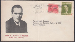 FDC CUBA 1958. DIARIO LA MARINA. JOSÉ IGNACIO RIVERO. EDIFIL 740. - FDC