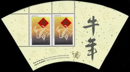 CANADA 1997 Mi BL 21 CHINESE NEW YEAR / YEAR OF THE OX MINT MINIATURE SHEET ** - Hojas Bloque