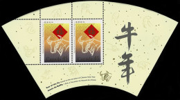 CANADA 1997 Mi BL 21 CHINESE NEW YEAR / YEAR OF THE OX MINT MINIATURE SHEET ** - Blocks & Sheetlets