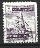 IRAK. N°355 Oblitéré De 1963. Grande Mosquée De Samarra. - Mezquitas Y Sinagogas