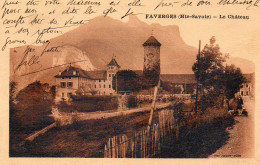 FAVERGES - Le Château - Faverges