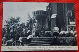 TAMINES  - Manifestation Patriotique Du 25 Mai 1919 à La Mémoire Des Martyrs De Tamines - Défilé Du Cortège - Sambreville