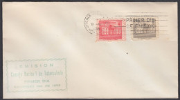 FDC CUBA 1958. TUBERCULOSIS. EDIFIL 40, 42 Y 43. - FDC