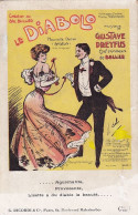 Art Card Bal Bullier Danse Boston . Le Diabolo Lisette Beauté Du Diable . Gustave Dreyfus  Ricordi Martin Gaxieu - Inns