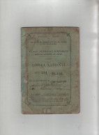 Caisse Nationale D'Epargne Livret National Barthomeuf Constantine 1911 - Non Classés