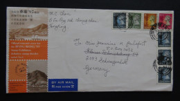 Hongkong - 1992/93/95 - Mi:HK 659Ix, 660Ix,701Ix,744Ix - Yt:HK 688-9,727,774 On Envelope/airmail - Look Scan - Lettres & Documents