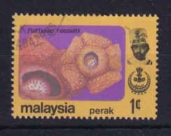 Malaya - Perak: 1979   Flowers   SG184    1c  [with Wmk]    Used - Perak
