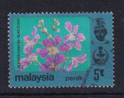 Malaya - Perak: 1979   Flowers   SG186    5c  [with Wmk]    Used - Perak