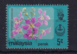 Malaya - Perak: 1983/84   Flowers   SG193    5c  [No Wmk]   Used - Perak