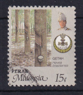 Malaya - Perak: 1986/96   Crops   SG202    15c  [Perf: 12]    Used - Perak