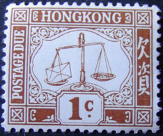 Hong Kong - 1924 - Mi:HK P1, Sn:HK J1, Yt:HK T1**MNH - Look Scan - Strafport