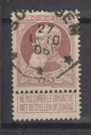 COB 77 Oblitération Télégraphe SOTTEGEM - 1905 Grosse Barbe