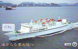 Télécarte JAPON *  330-303 * BATEAU * PHONECARD JAPAN * SHIP (1572) TK *  SCHIFF * Schip * Boot * Barco - Schiffe