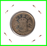 ESPAÑA  ( EUROPA ) -  MONEDA DE 100 Ptas. JUAN CARLOS I REY (COMPOSICIÓN: BRONCE, ALUMINIO, Y HIERRO, -DEL AÑO 1982 - 100 Pesetas