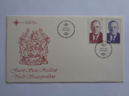 Afrique Du Sud Président Johannes Vorster South Africa Pretoria RSA - FDC