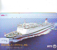 Télécarte JAPON * 330-348 * BATEAU * PHONECARD JAPAN * SHIP (1578) TK *  SCHIFF * Schip * Boot * Barco - Barche